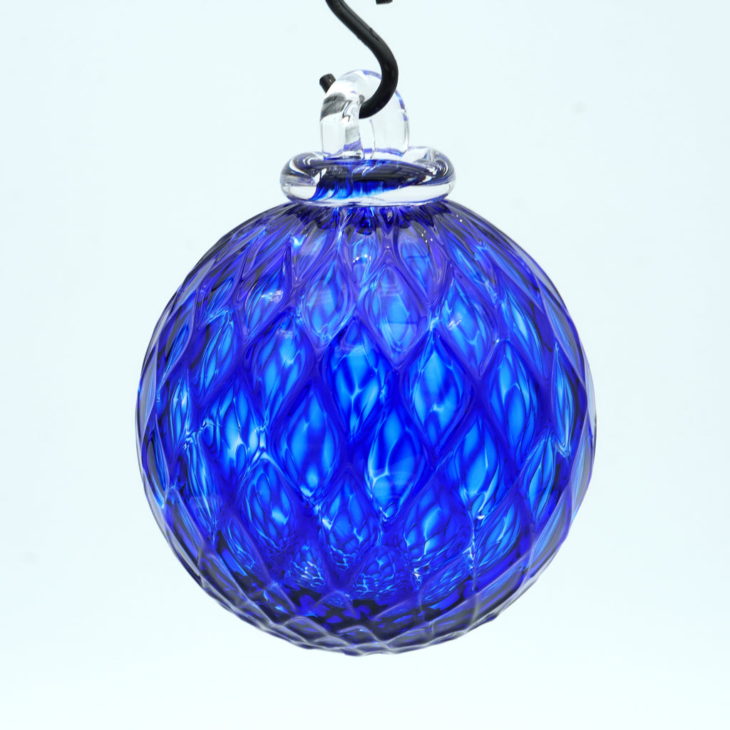 Boule de noël en verre soufflé