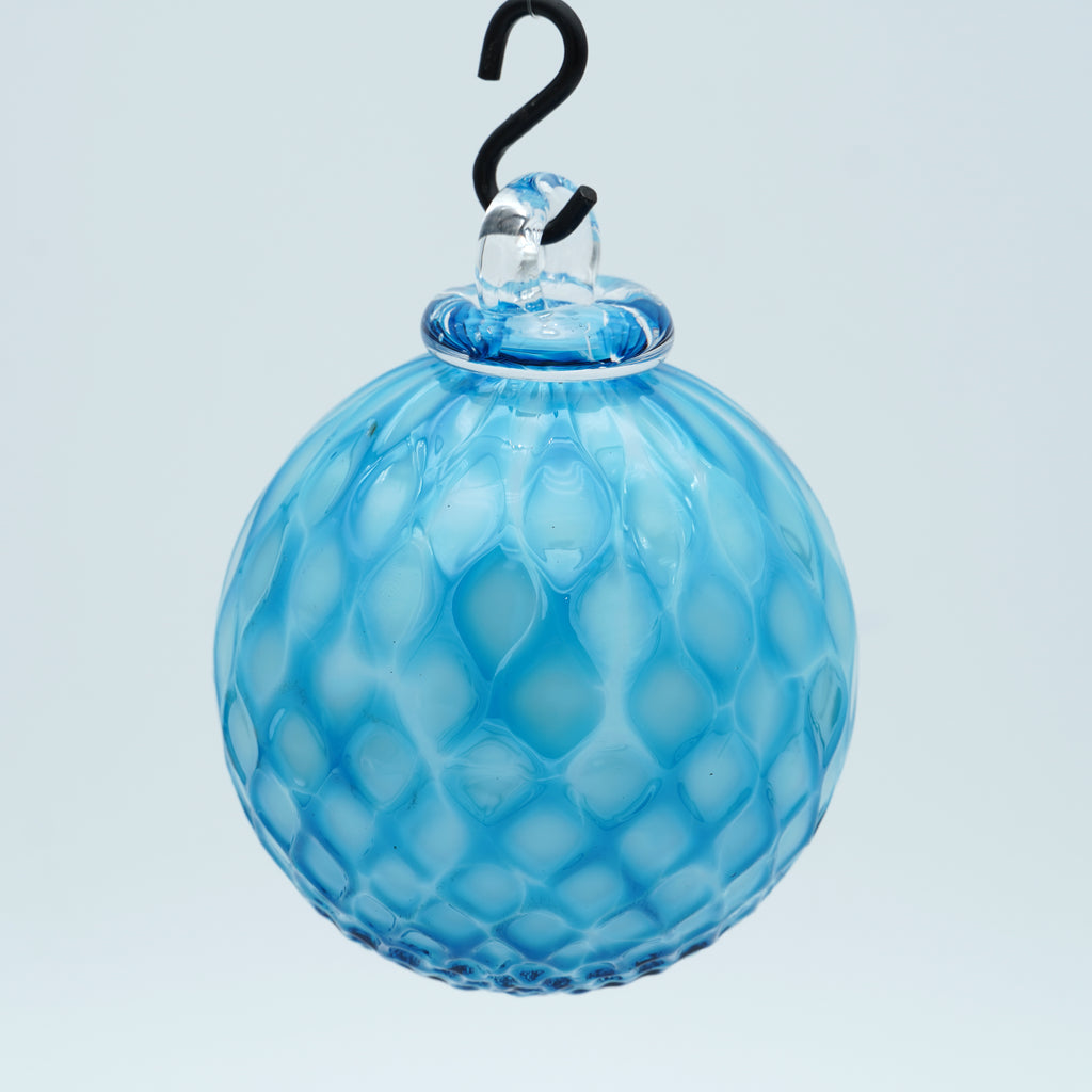 Boule de noël en verre soufflé