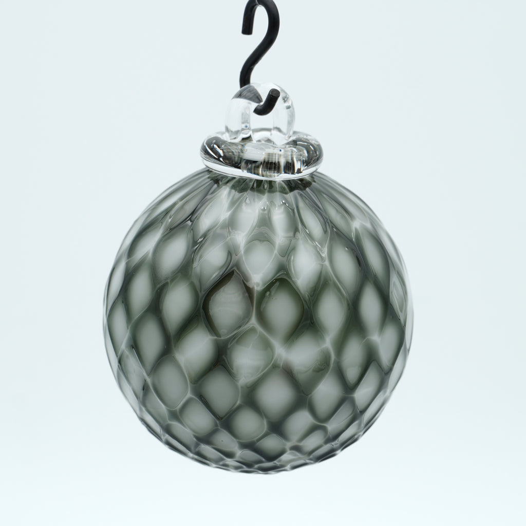 Boule de noël en verre soufflé