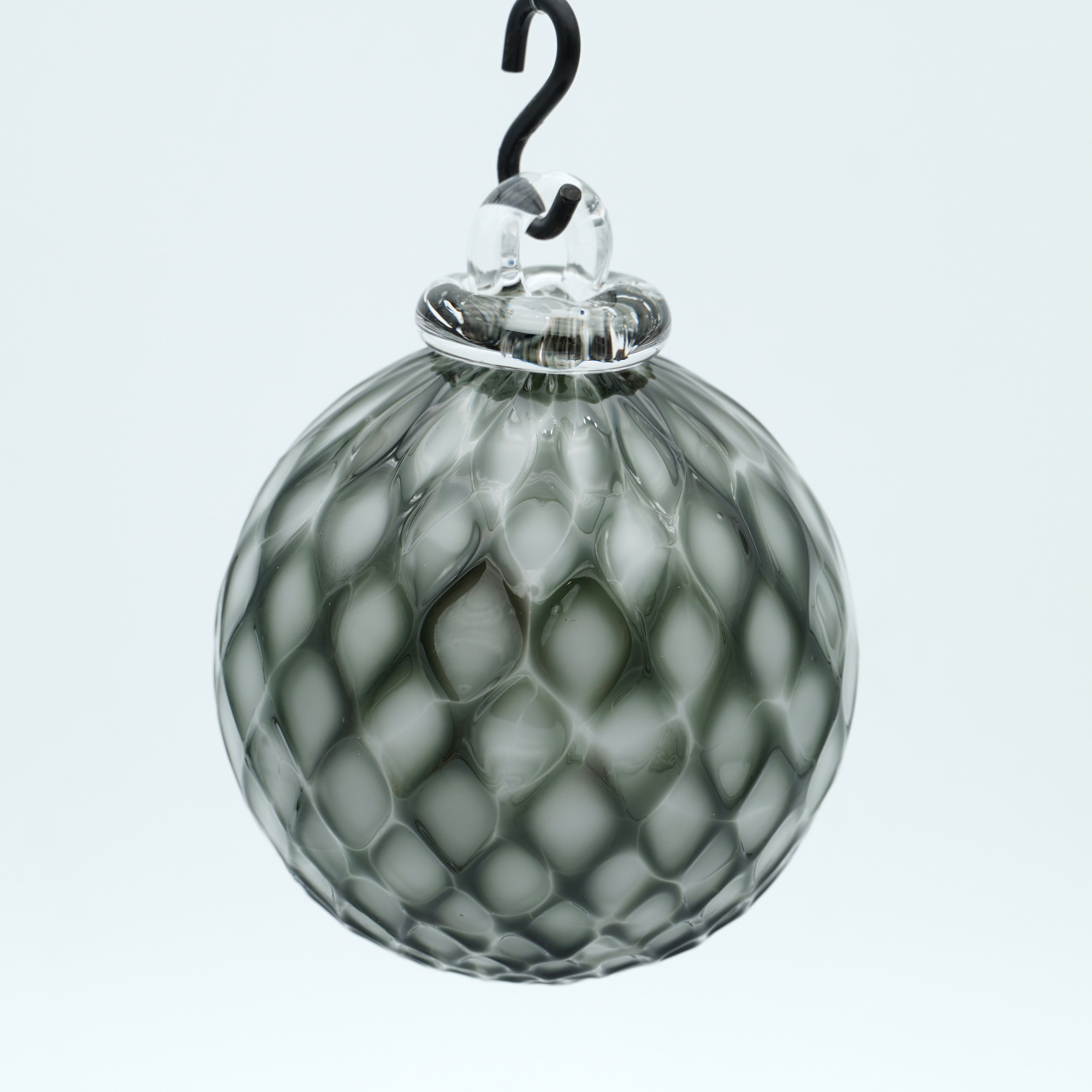 Boule de noël en verre soufflé