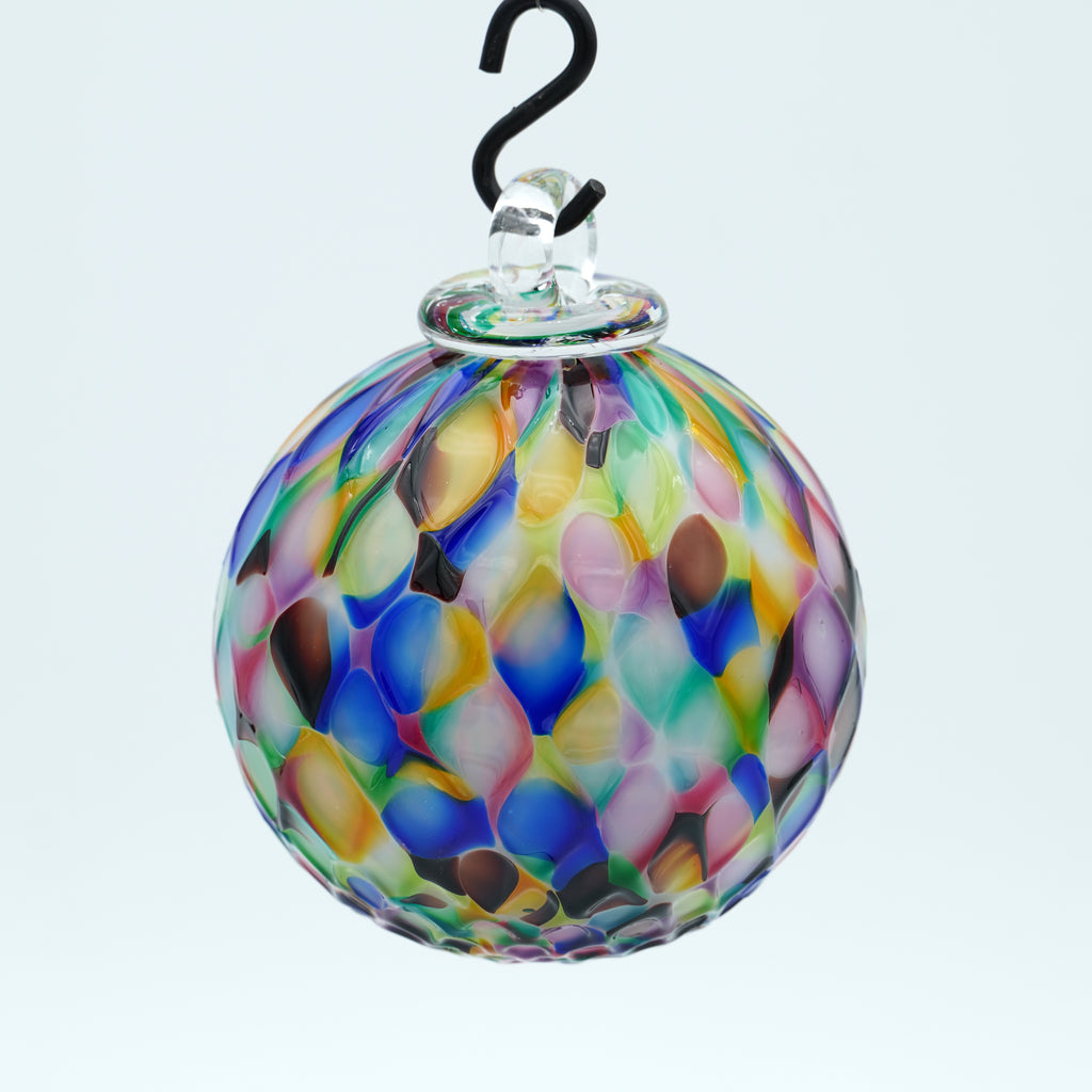 Boule de noël en verre soufflé