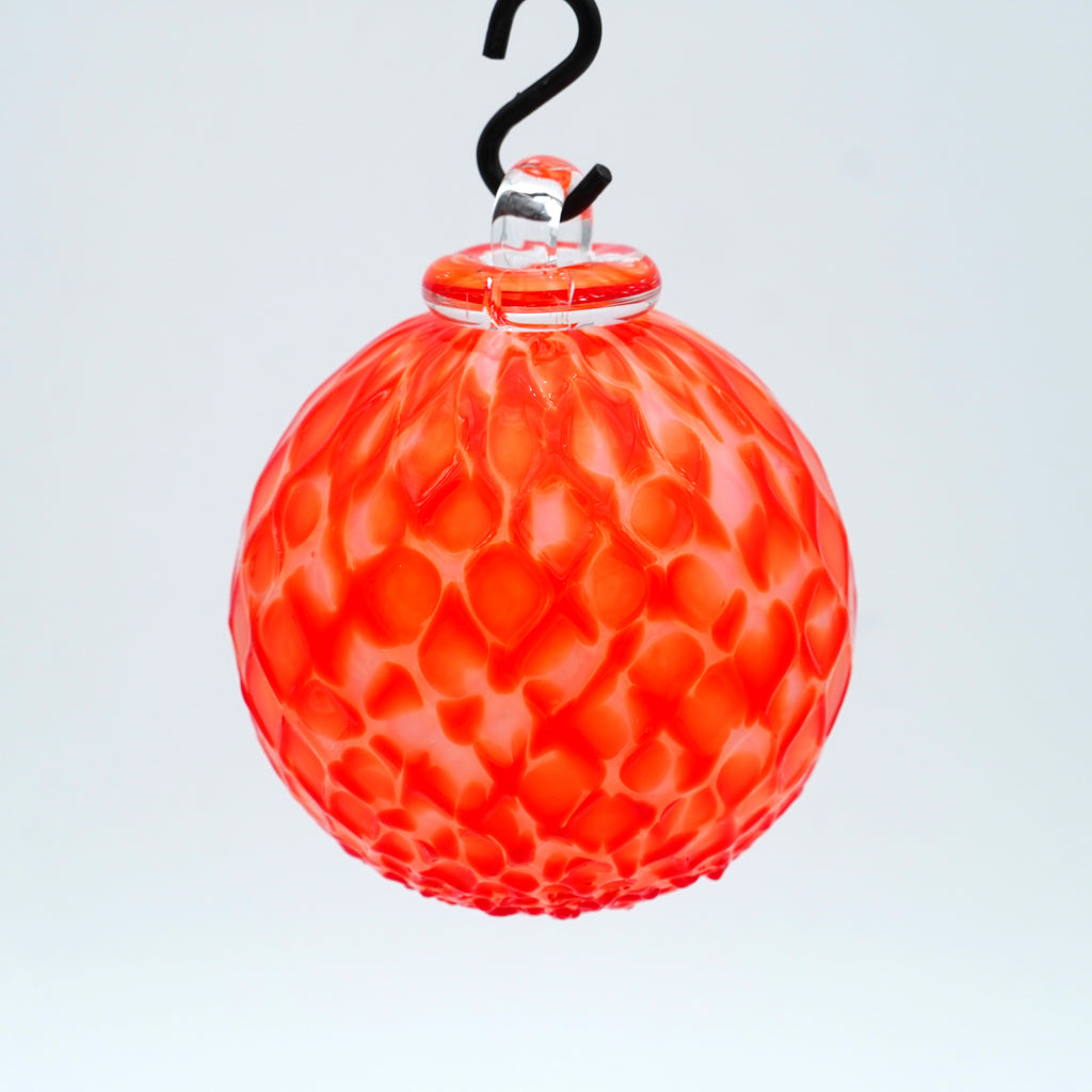 Boule de noël en verre soufflé