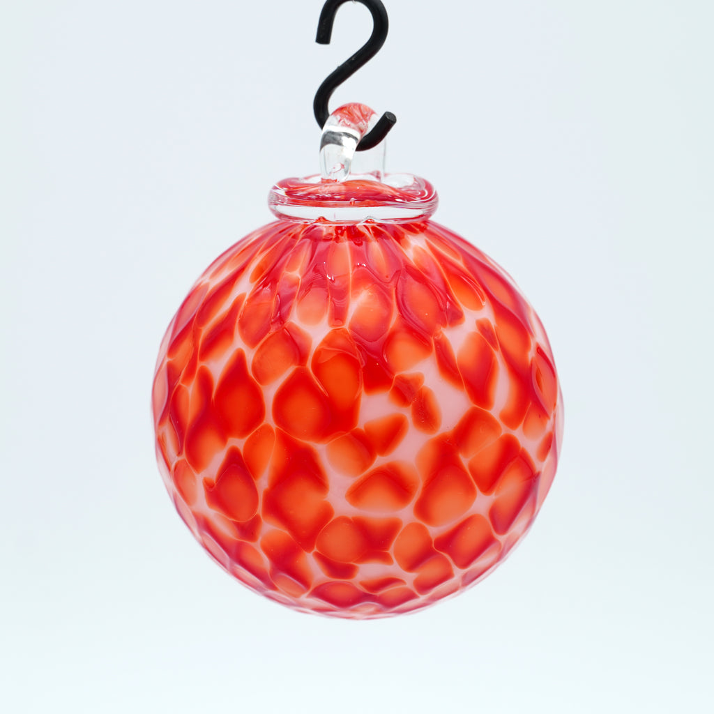 Boule de noël en verre soufflé