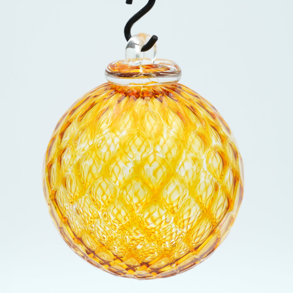 Boule de noël en verre soufflé