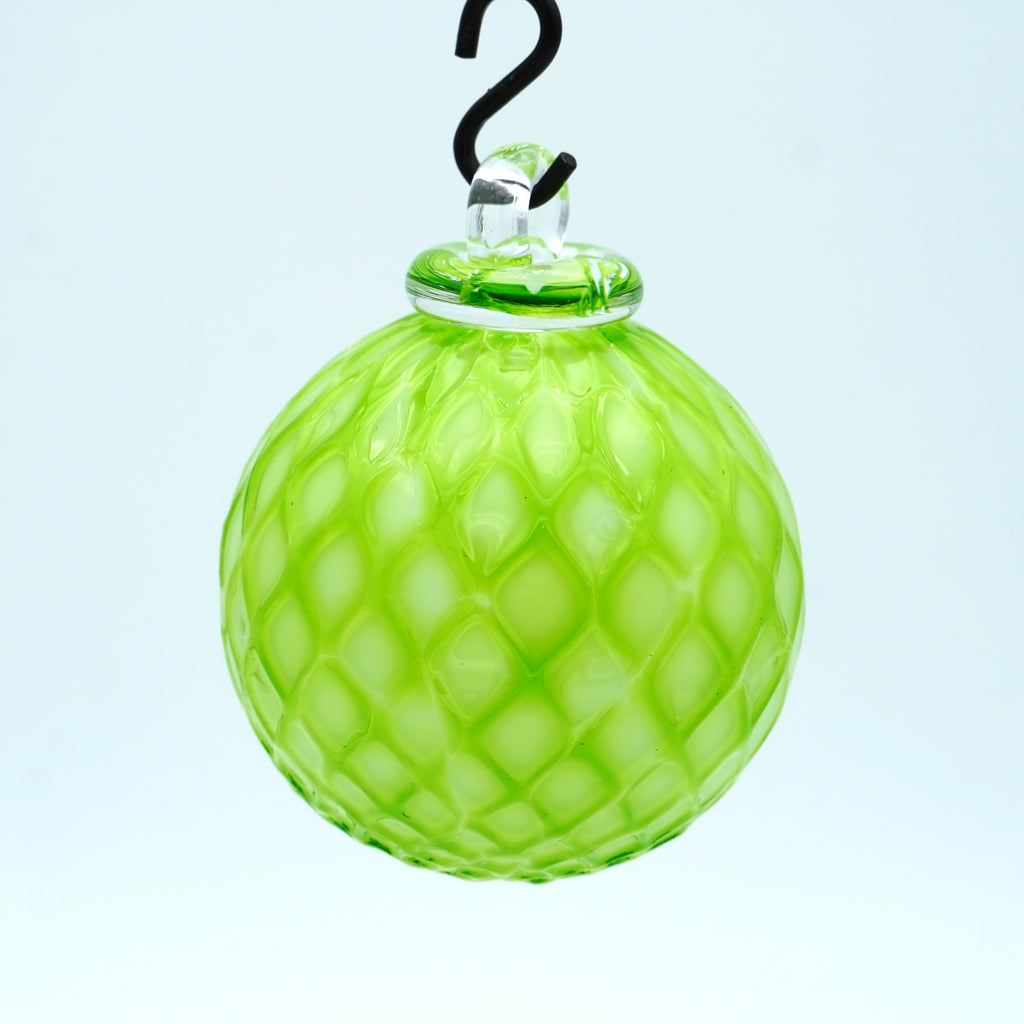 Boule de noël en verre soufflé