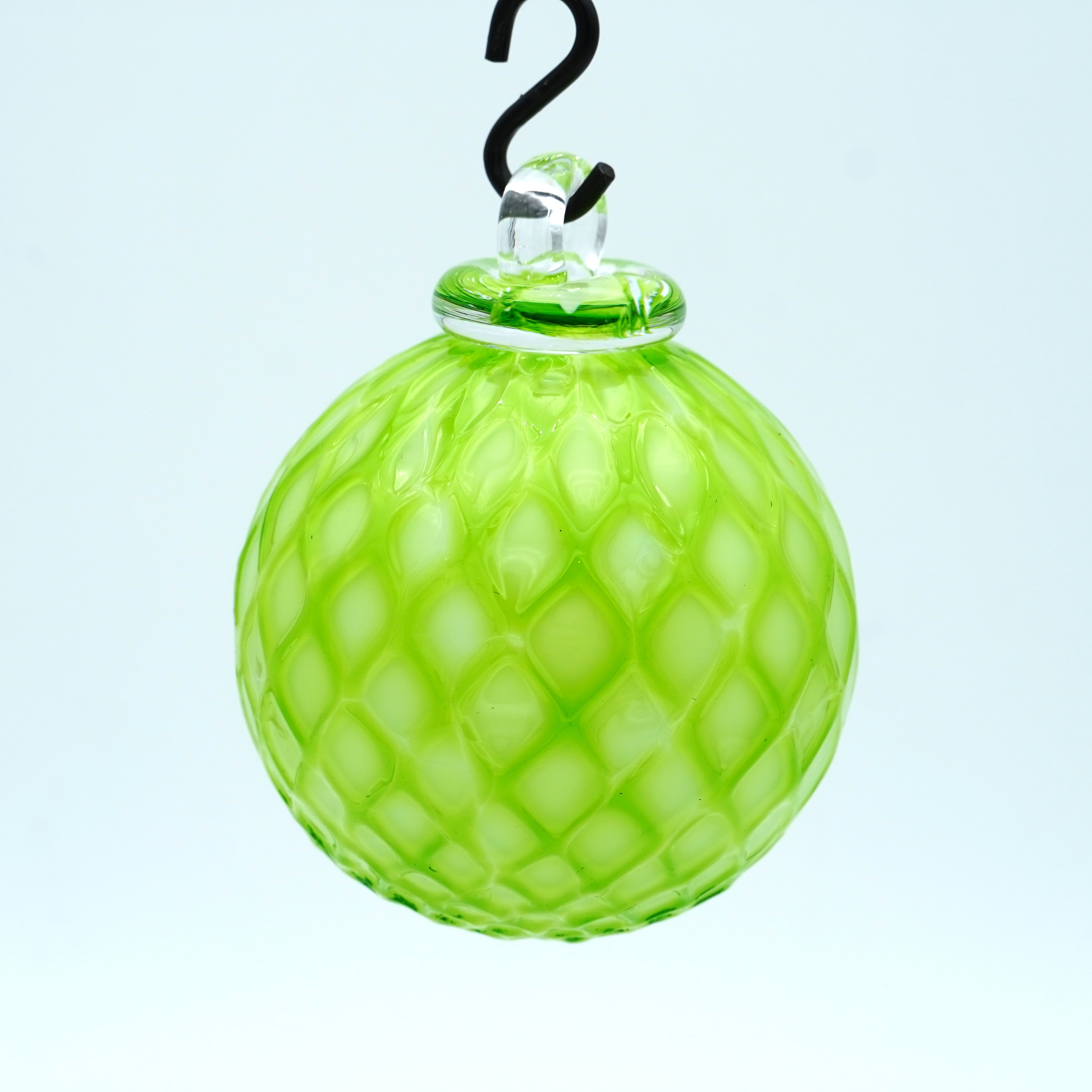 Boule de noël en verre soufflé