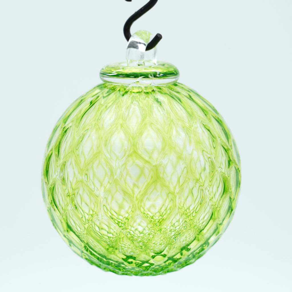 Boule de noël en verre soufflé