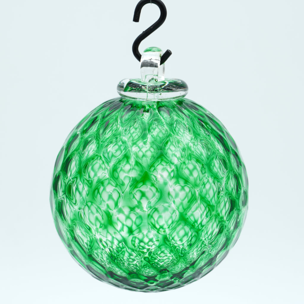 Boule de noël en verre soufflé