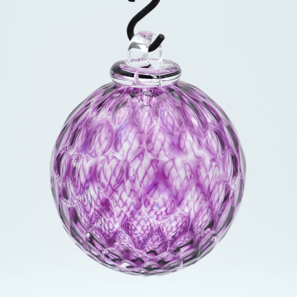 Boule de noël en verre soufflé