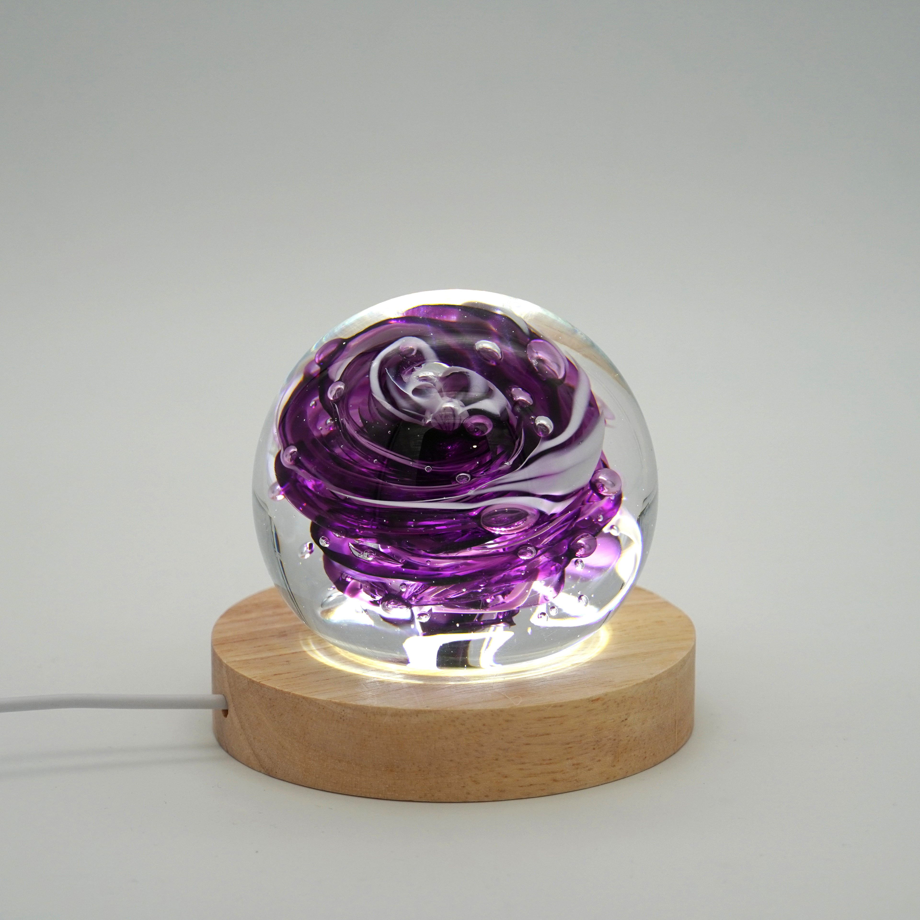 Presse papier en verre