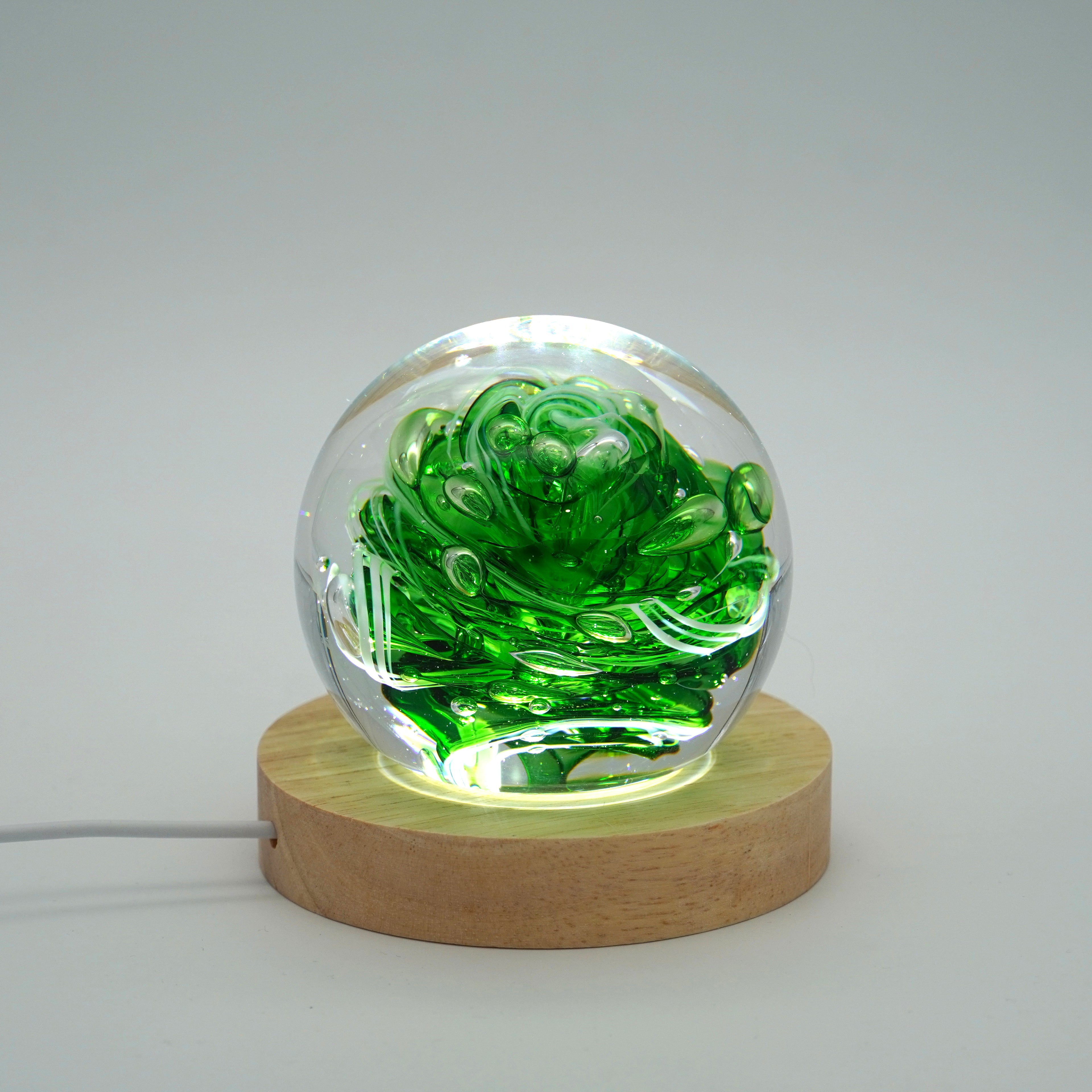 Presse papier en verre