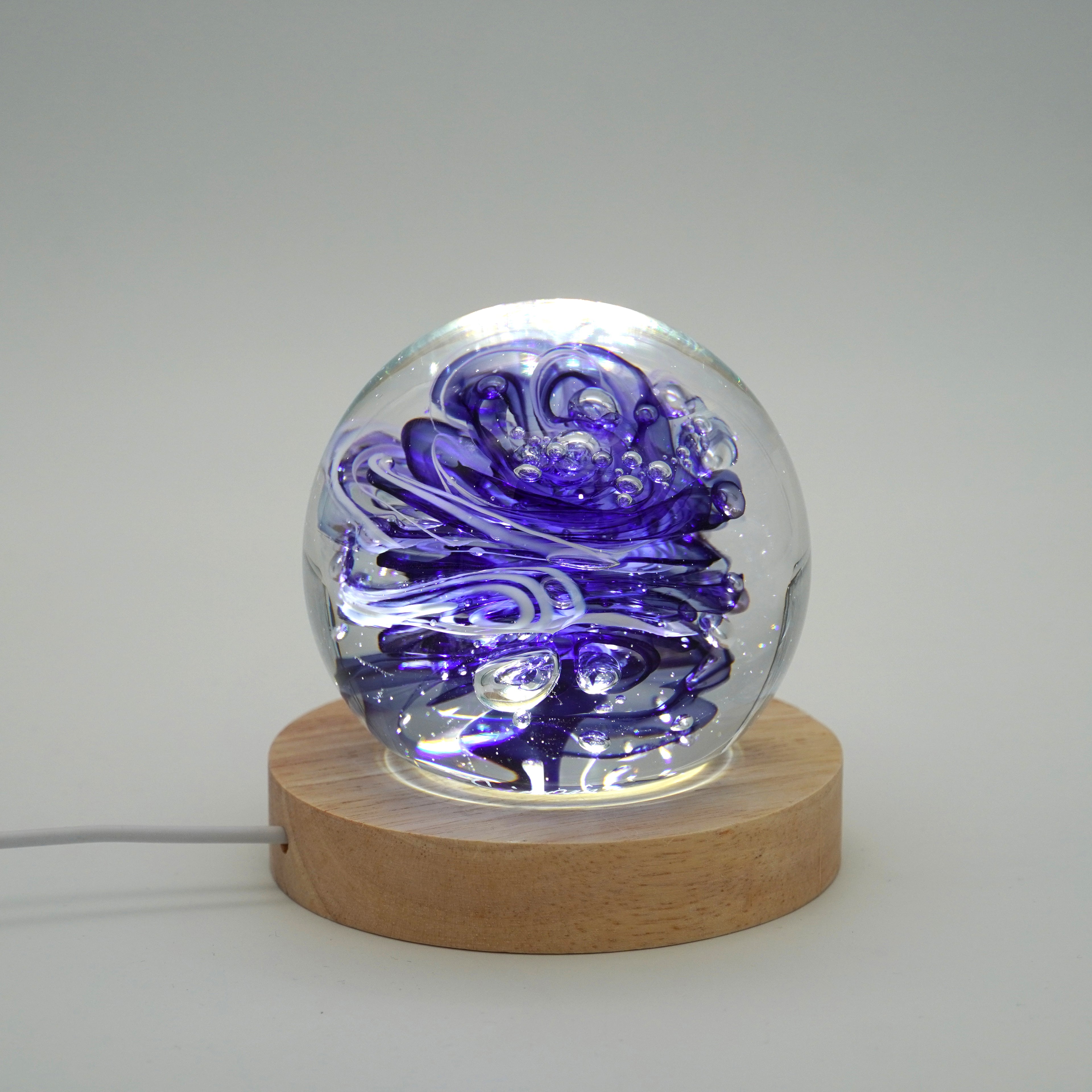 Presse papier en verre