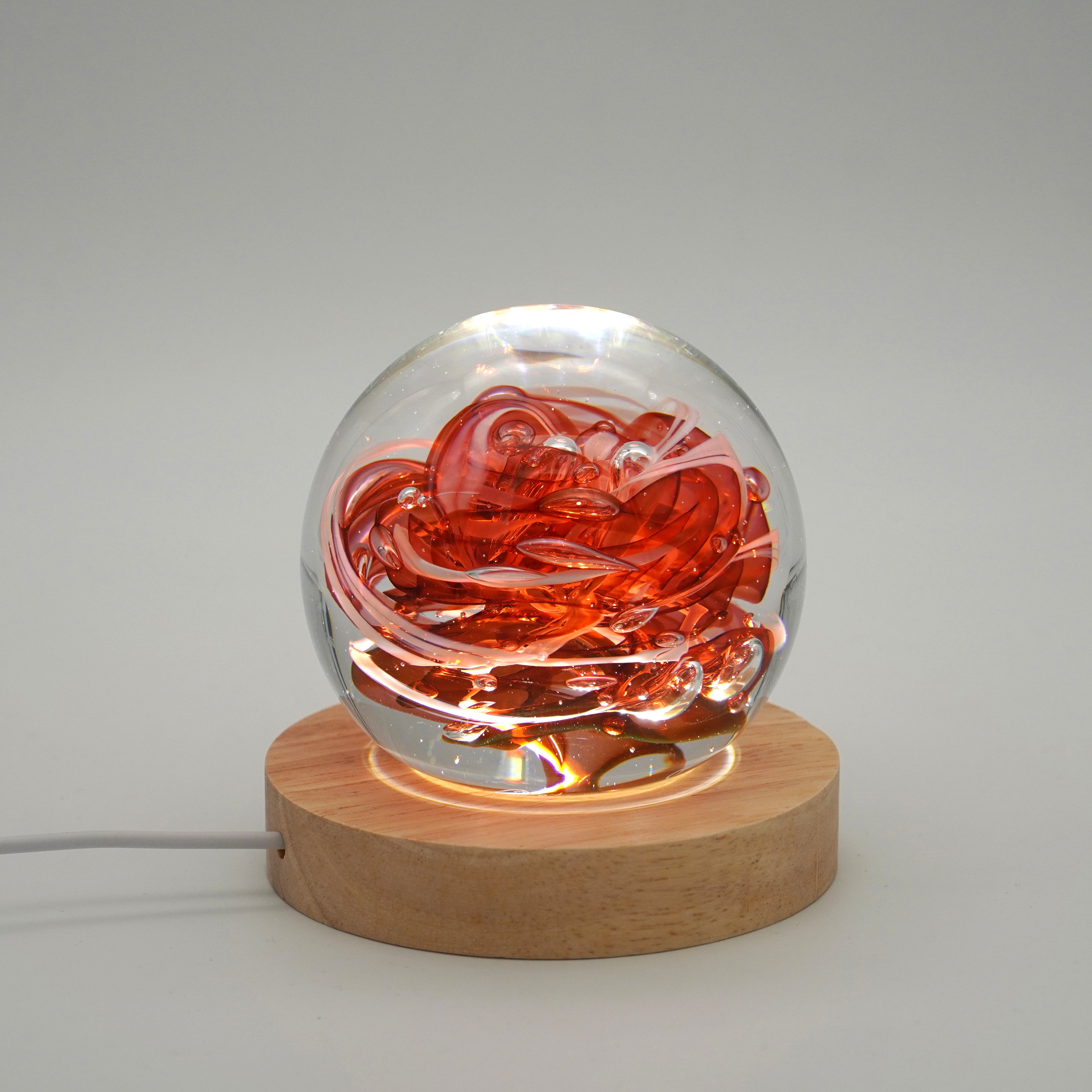 Presse papier en verre