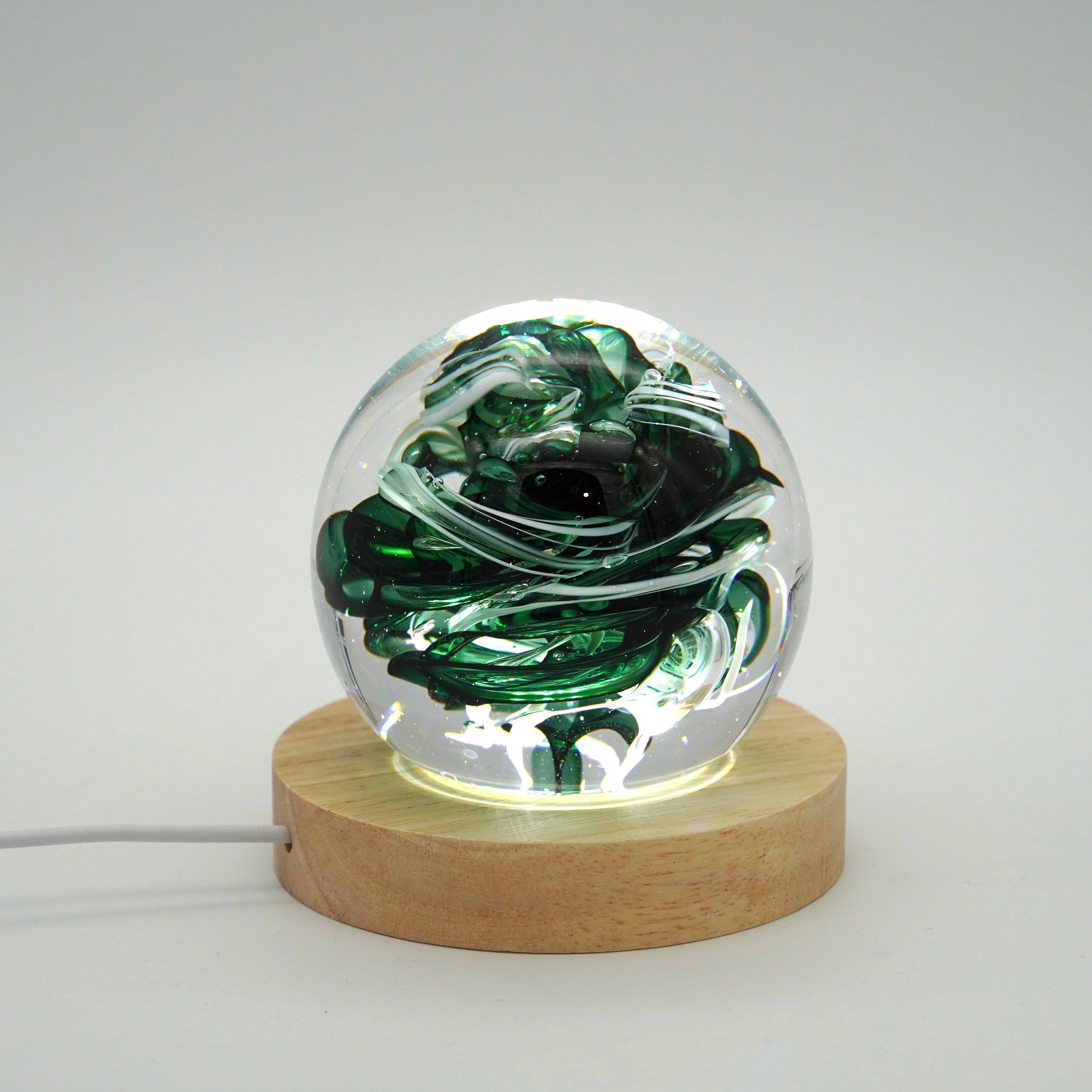 Presse papier en verre