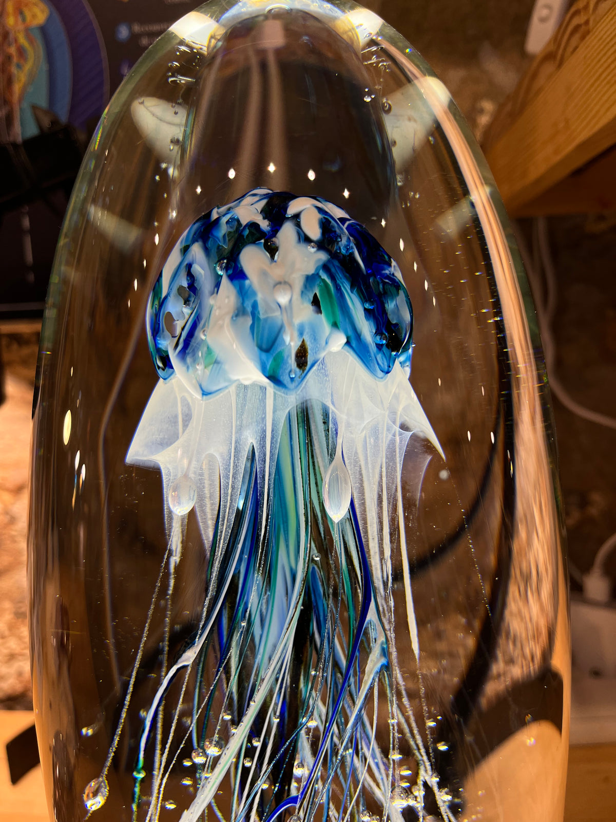 Méduse bleue (pièce unique, un seul exemplaire)