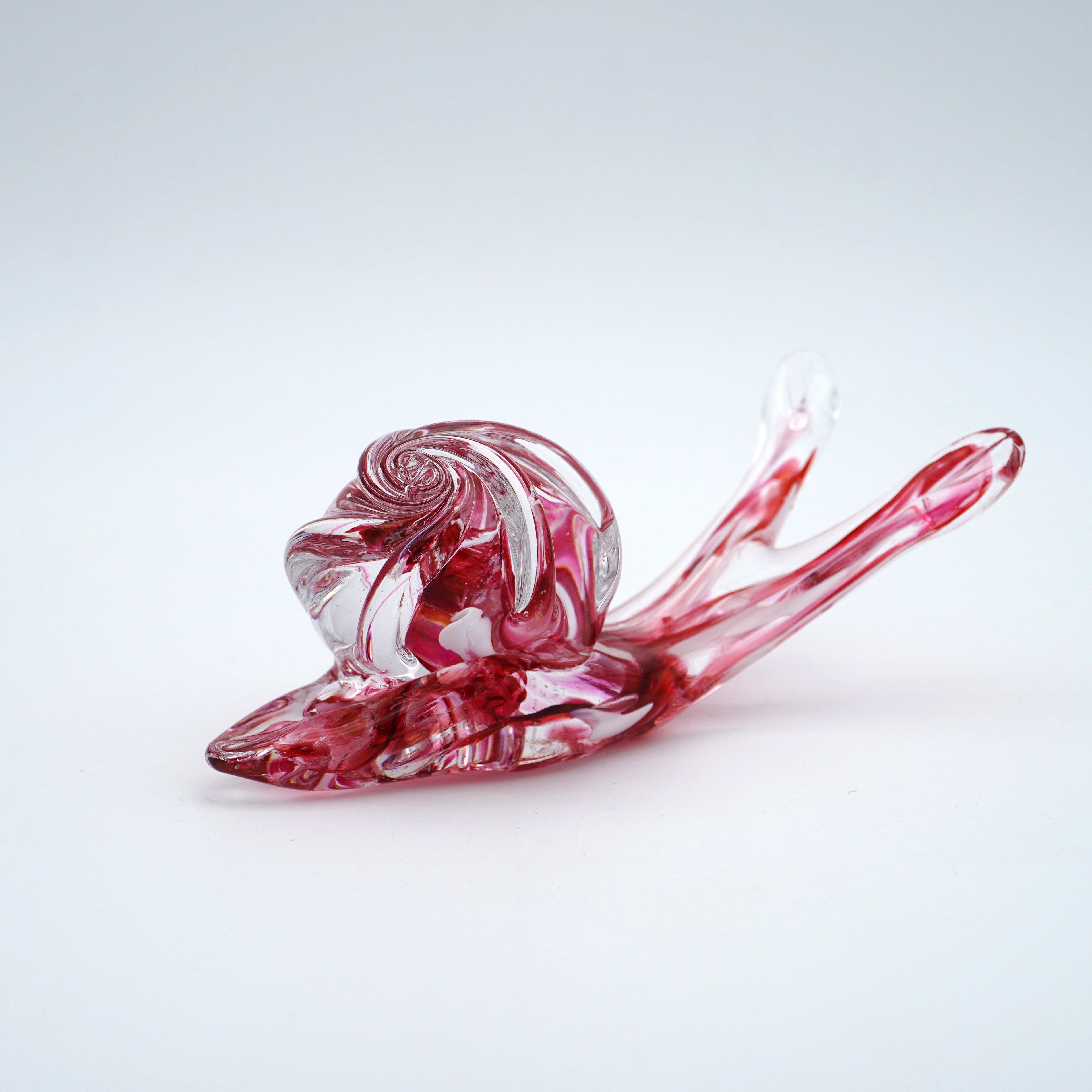 Escargot en verre sculpté