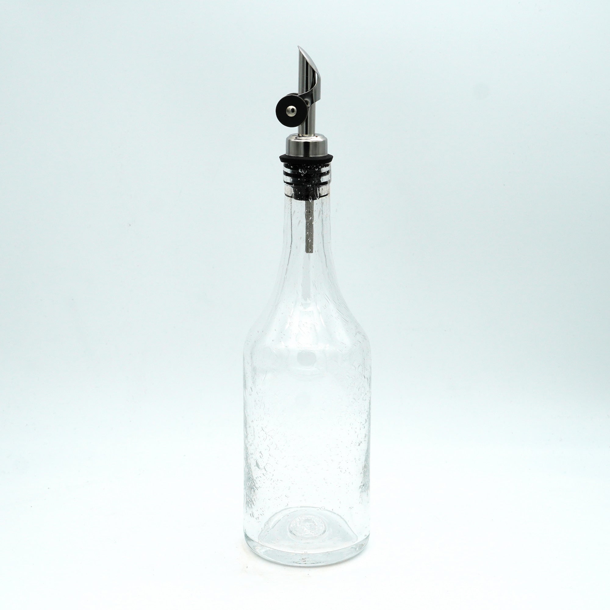 Huilier / Vinaigrier en verre soufflé