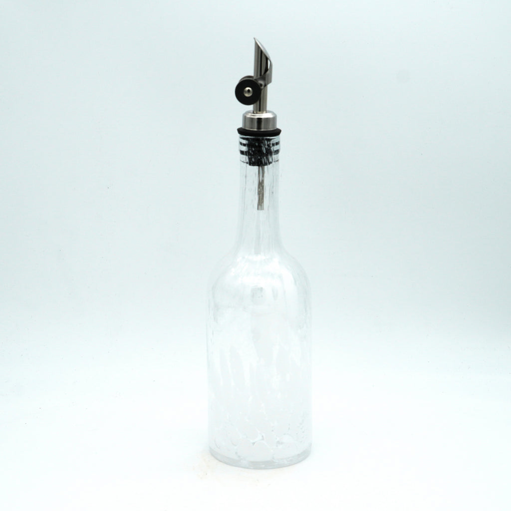 Huilier / Vinaigrier en verre soufflé