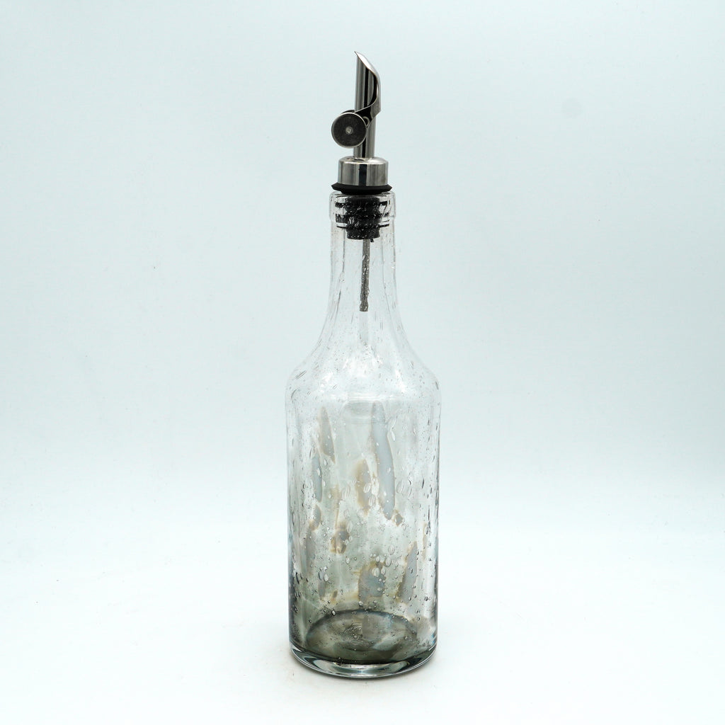 Huilier / Vinaigrier en verre soufflé