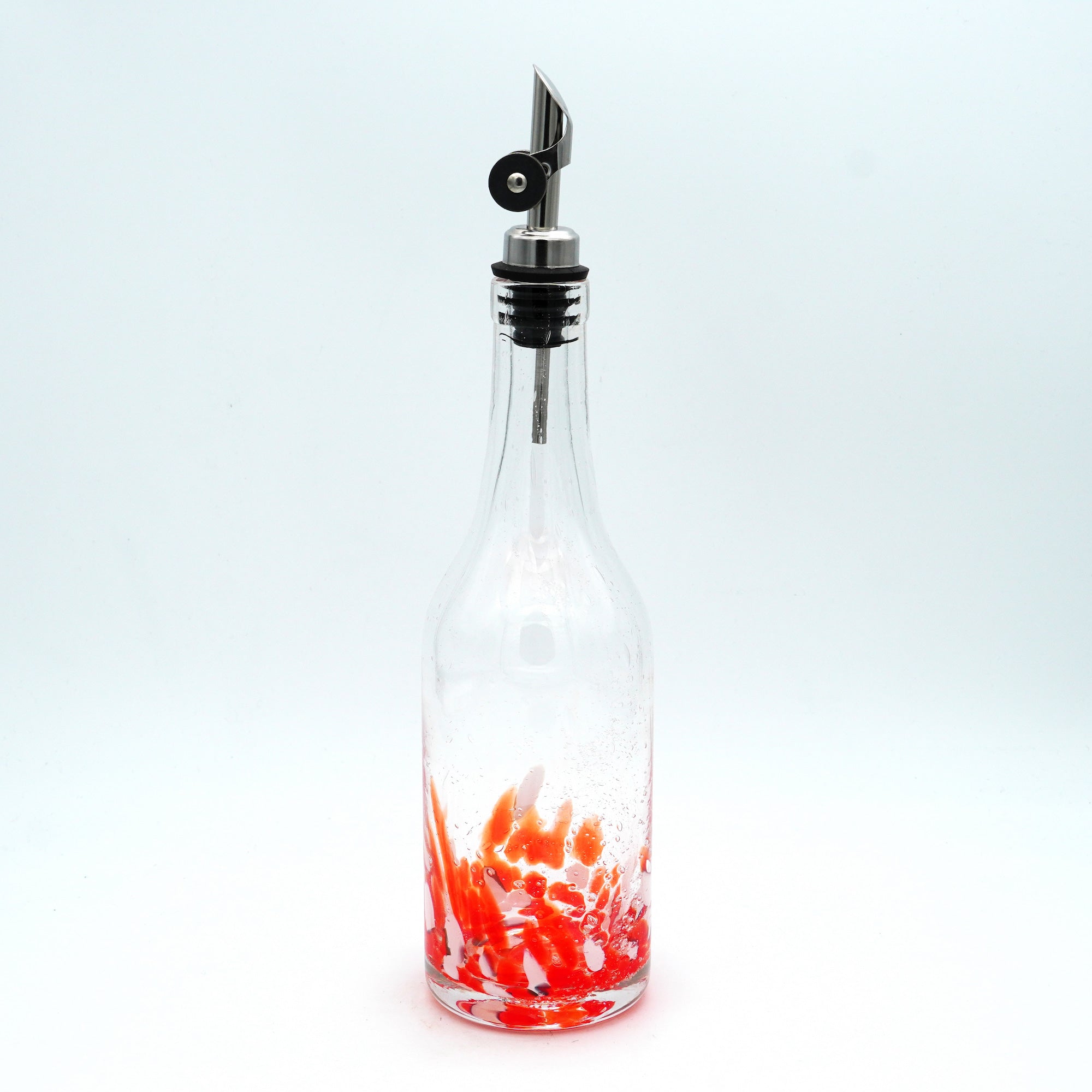 Huilier / Vinaigrier en verre soufflé