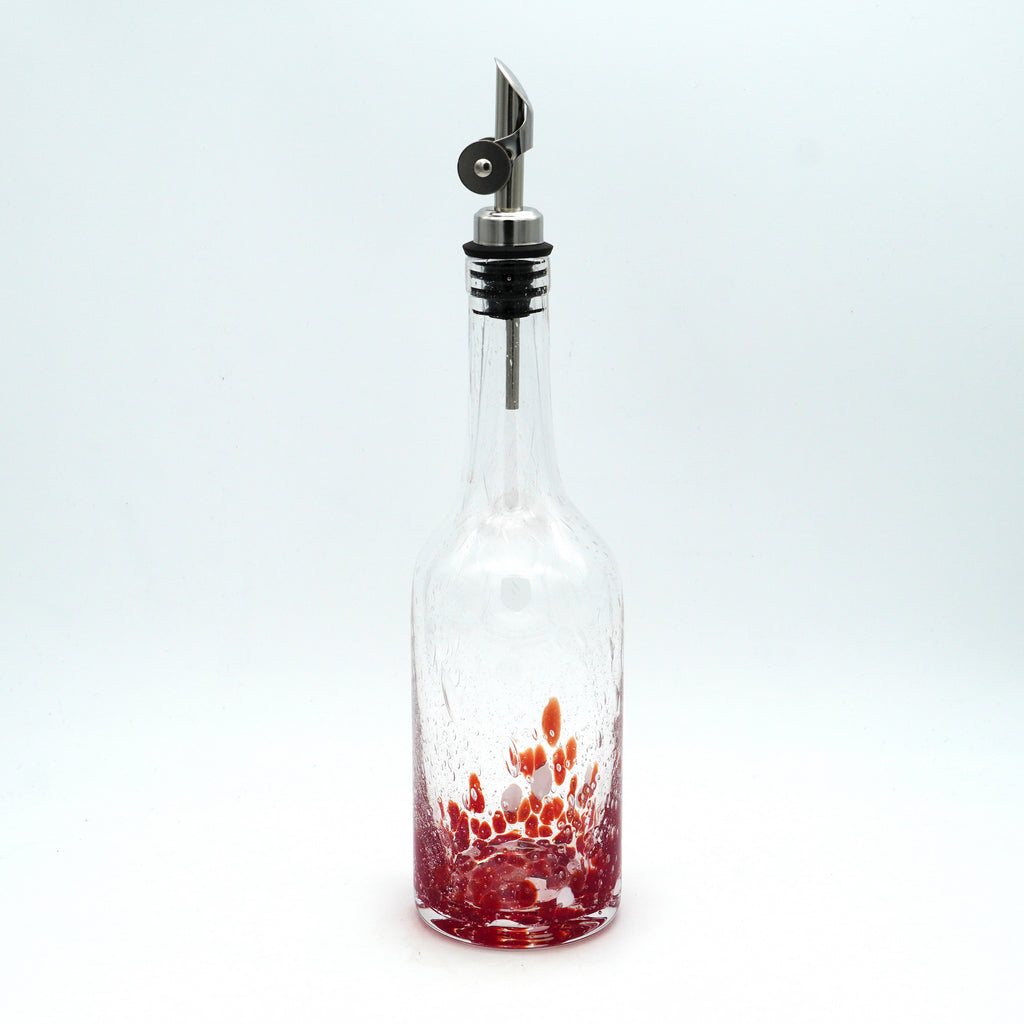 Huilier / Vinaigrier en verre soufflé