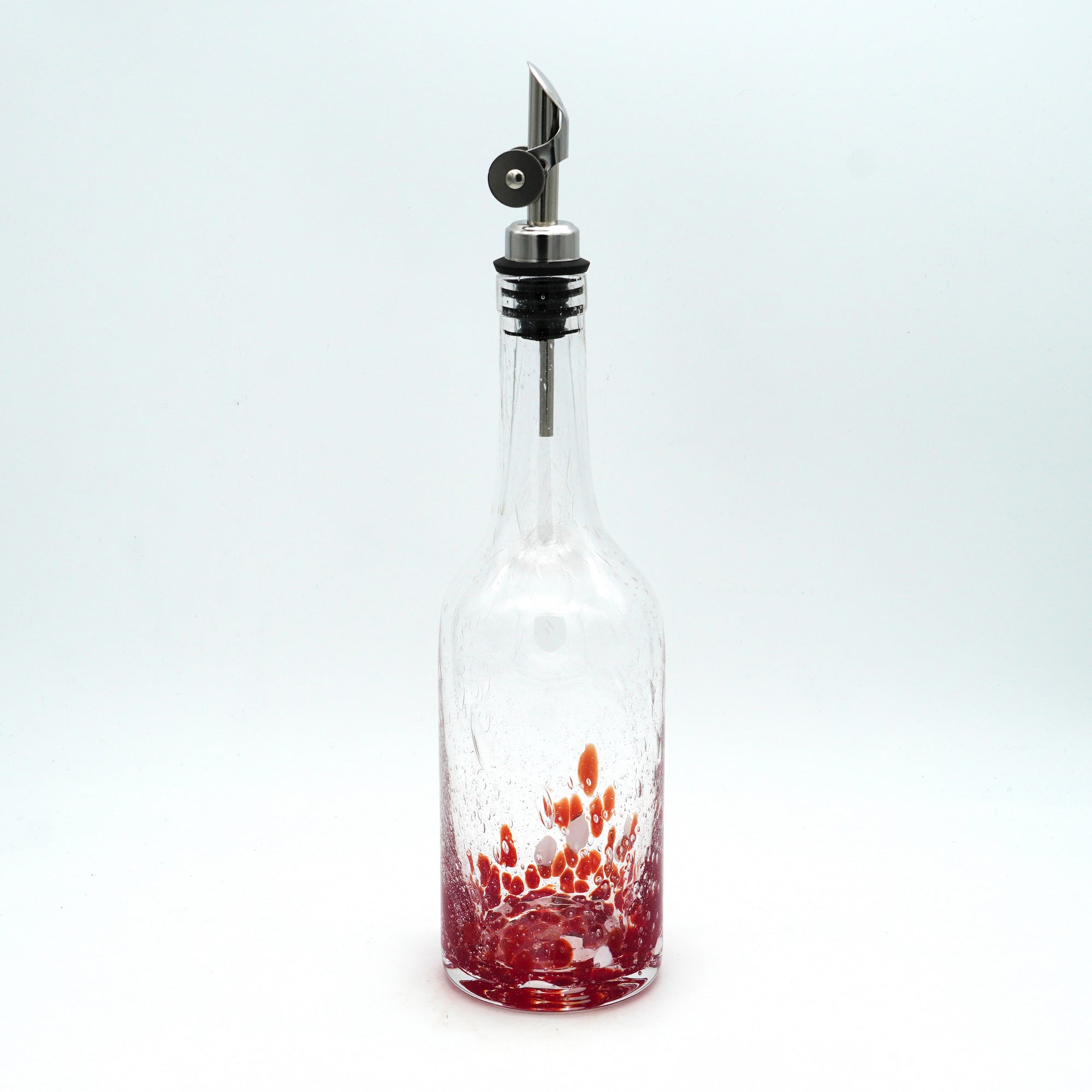 Huilier / Vinaigrier en verre soufflé
