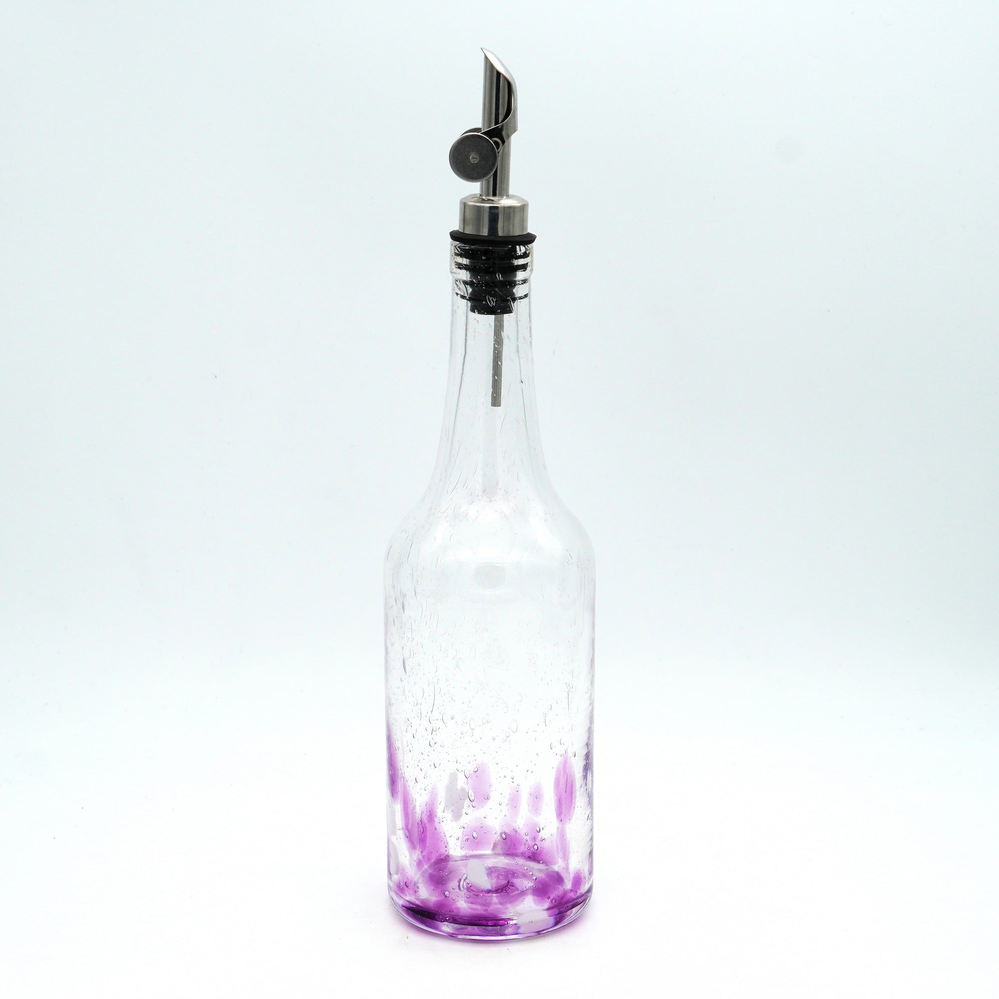 Huilier / Vinaigrier en verre soufflé