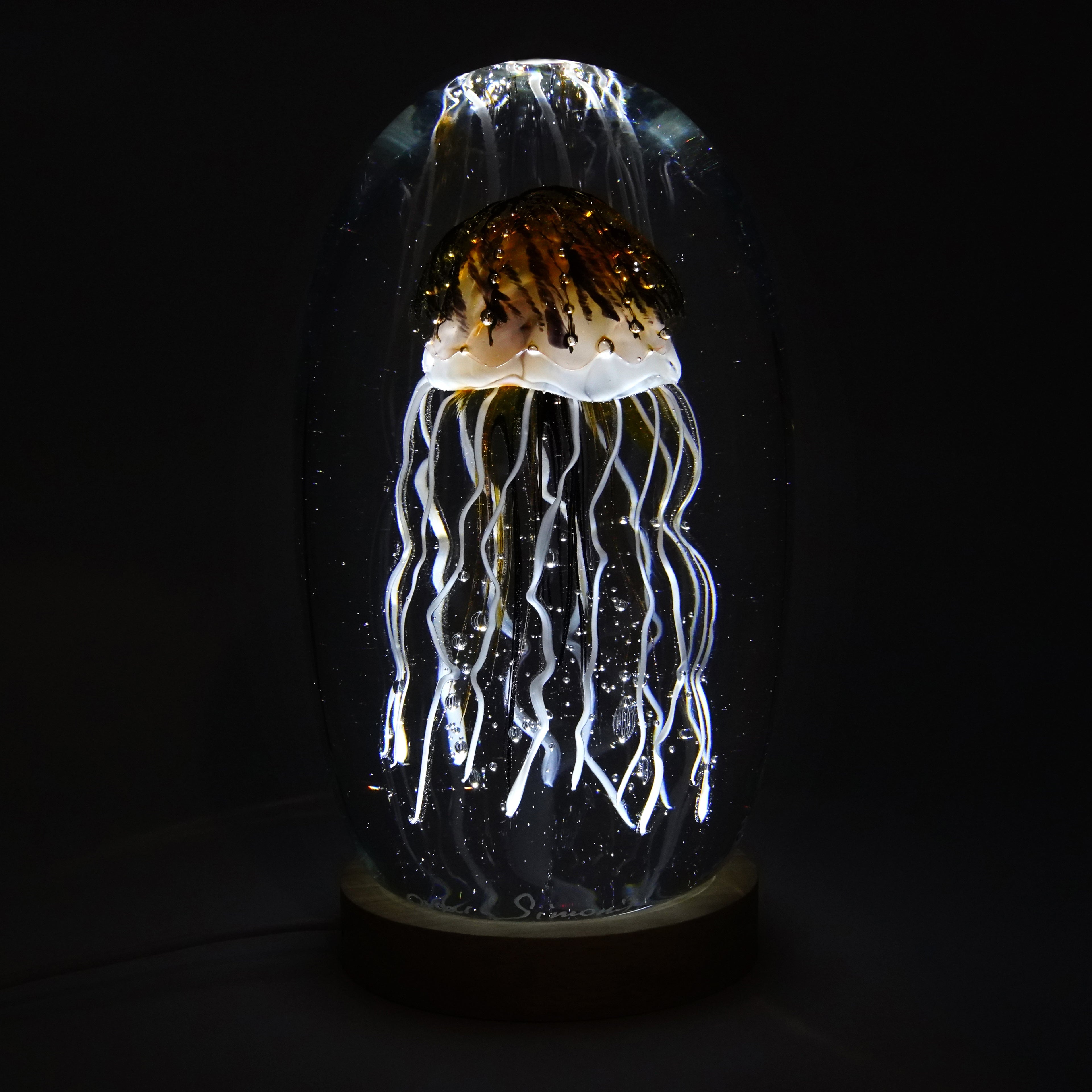 Méduse topaze (pièce unique, un seul exemplaire)