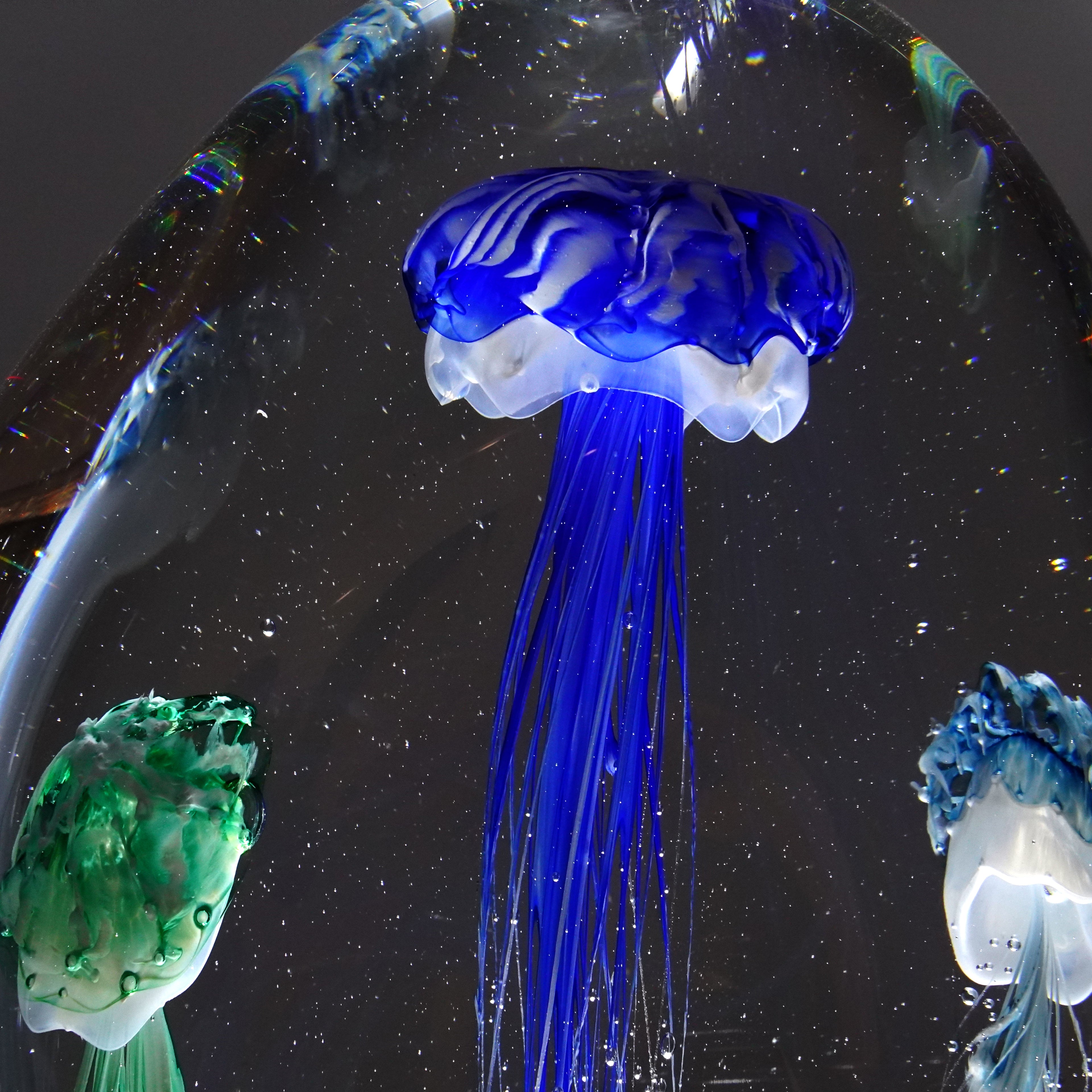 Méduses bleues (pièce unique, un seul exemplaire)