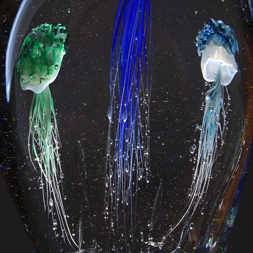 Méduses bleues (pièce unique, un seul exemplaire)