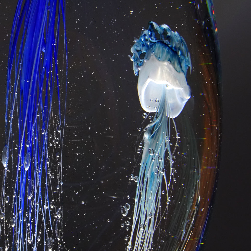 Méduses bleues (pièce unique, un seul exemplaire)