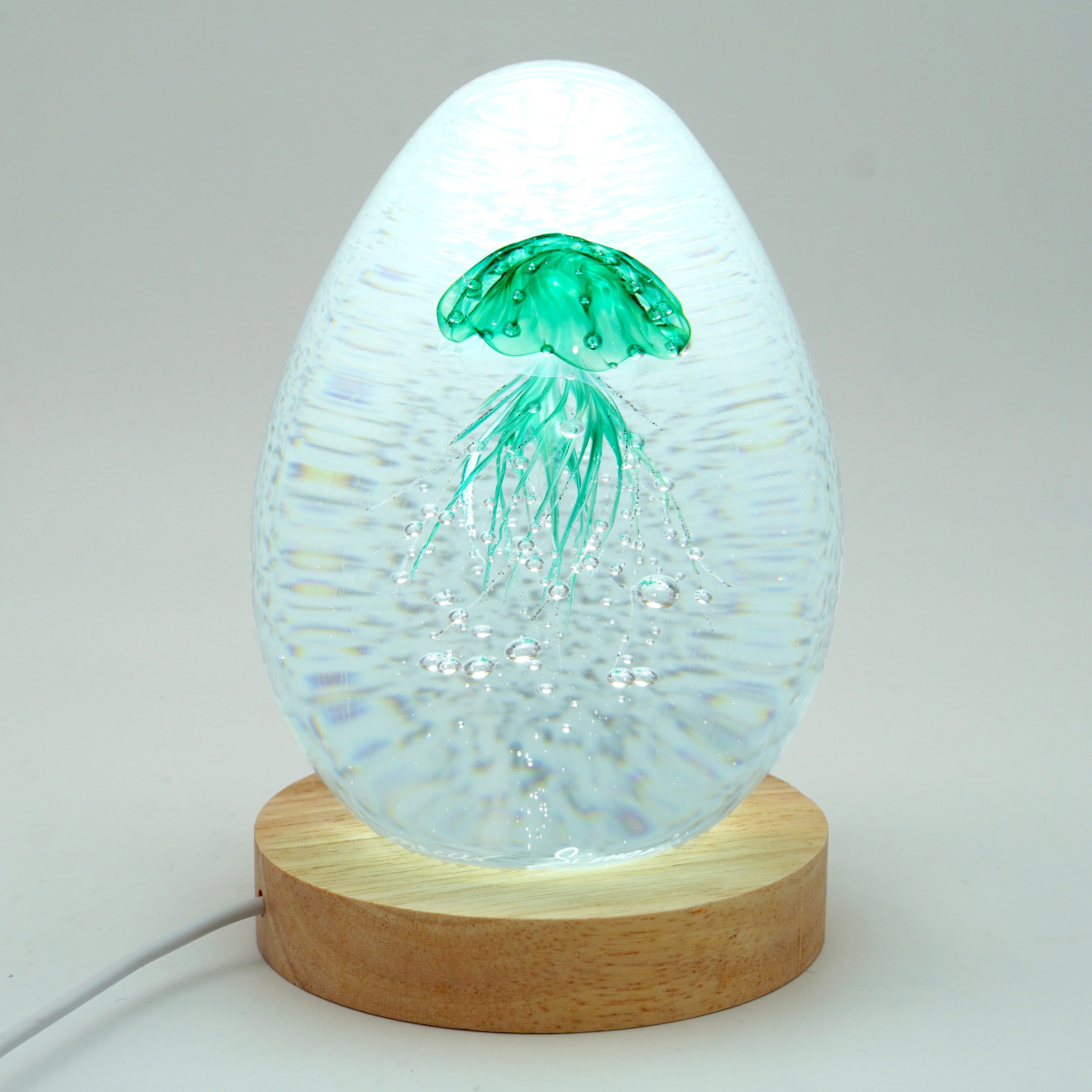 Méduse à fond blanc (déclinable en 11 couleurs)