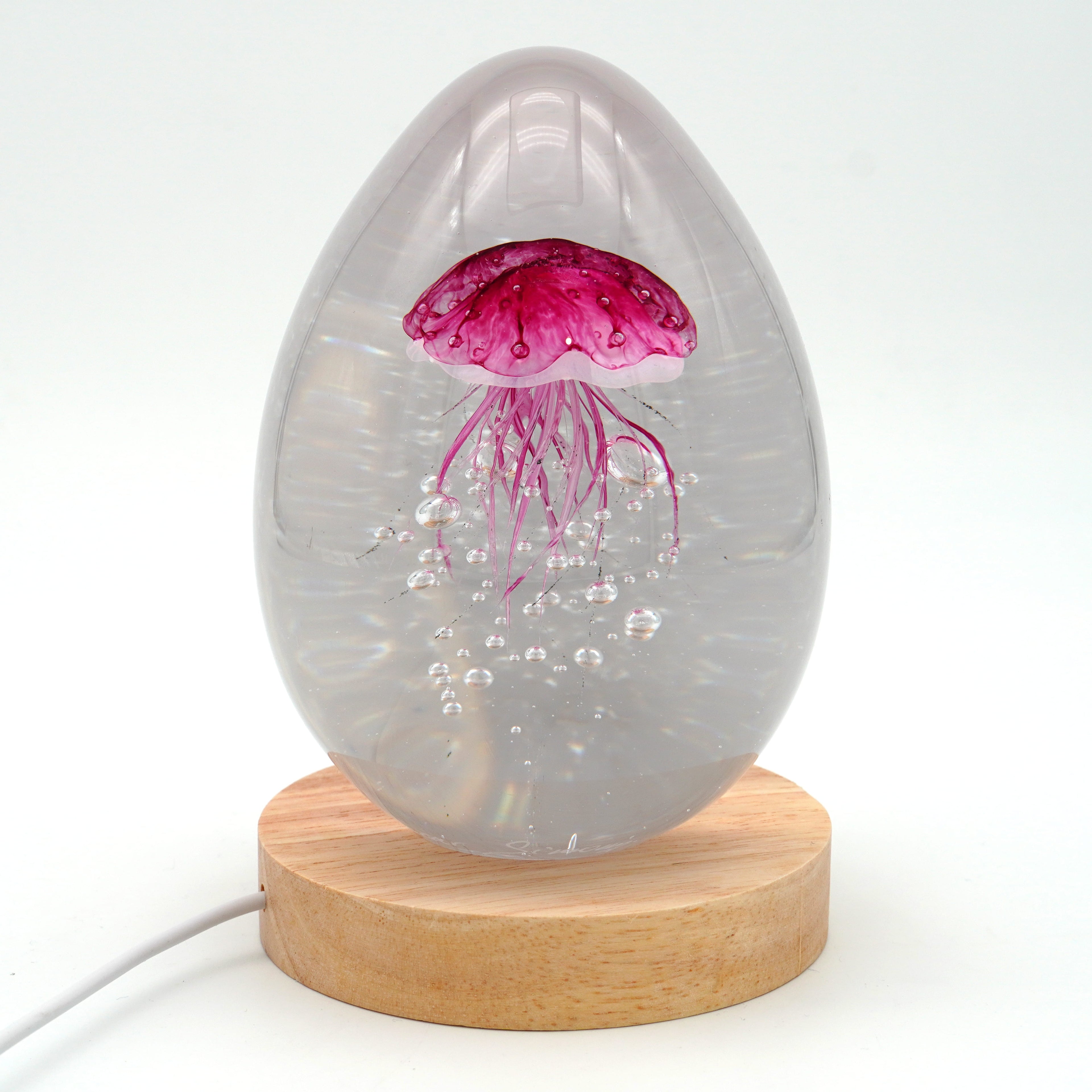 Méduse à fond blanc (déclinable en 11 couleurs)