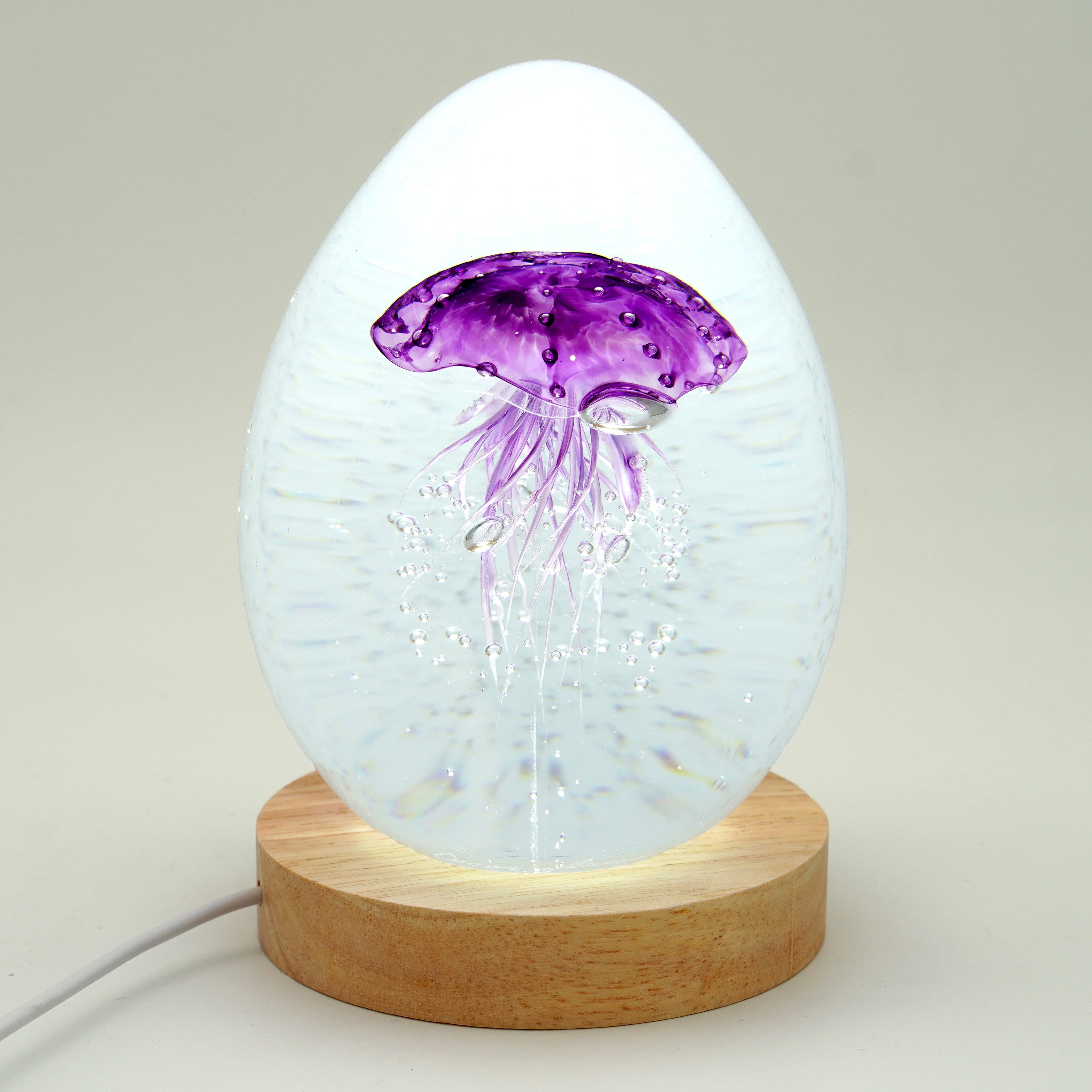 Méduse à fond blanc (déclinable en 11 couleurs)